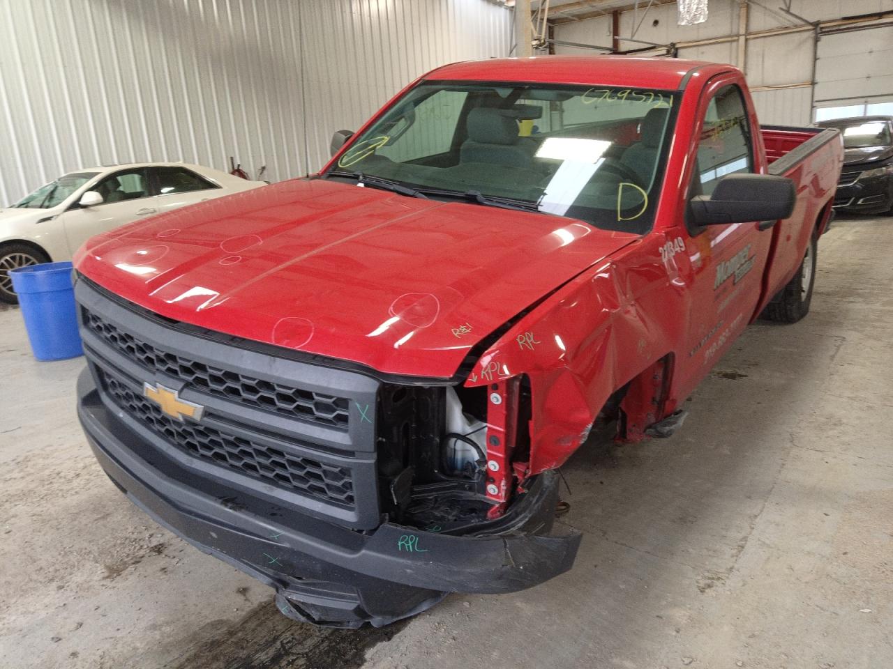 Photo 14 from auction – 2015 CHEVROLET SILVERADO with VIN 1GCNCPEH3FZ376197