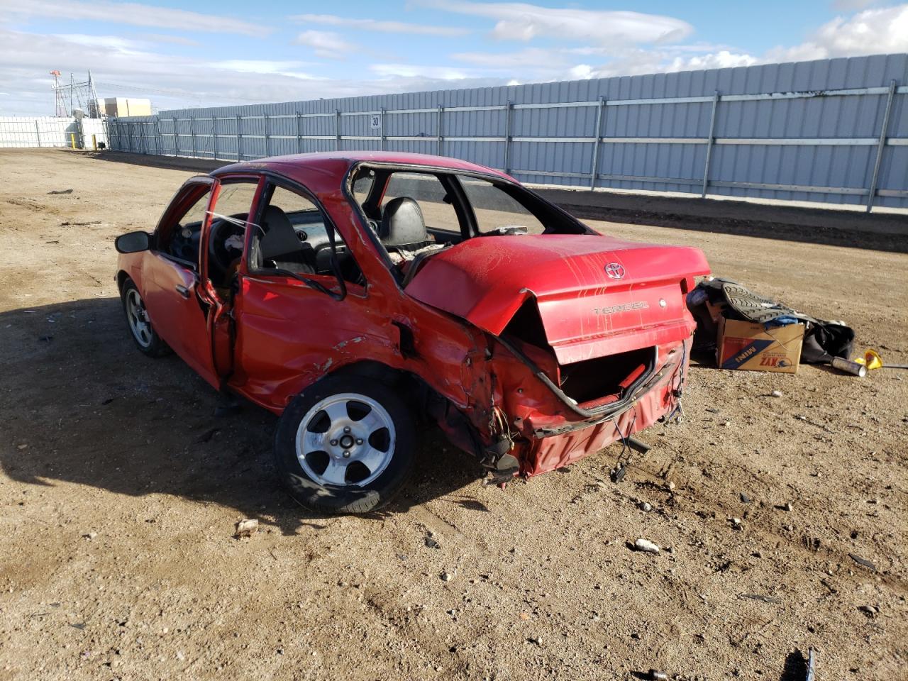 Photo 3 from auction – 1993 TOYOTA TERCEL STD with VIN JT2EL46S7P0313109