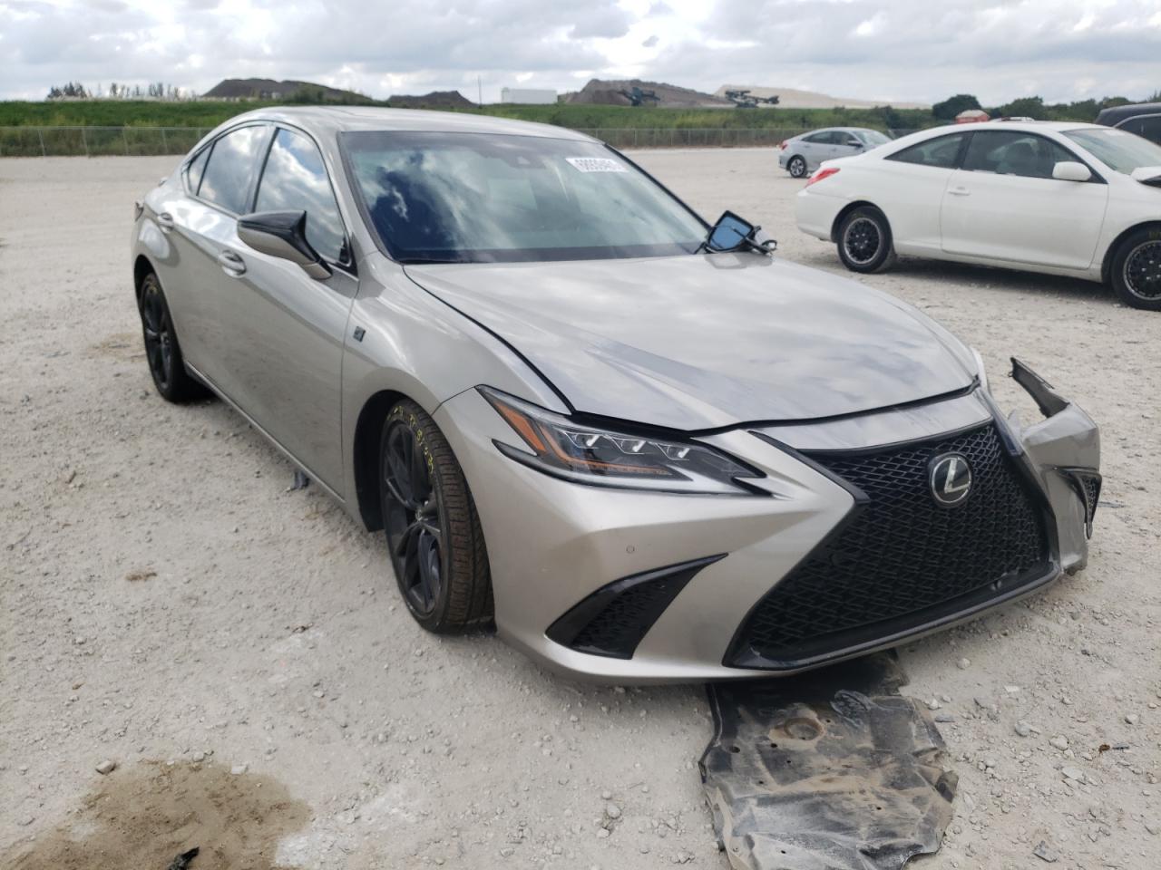 LEXUS ES 350 2019 with VIN 58ABZ1B10KU003166 - Photo from auction
