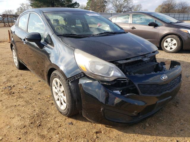 KIA RIO LX 2015 with VIN KNADM4A30F6447128 - Photo from auction