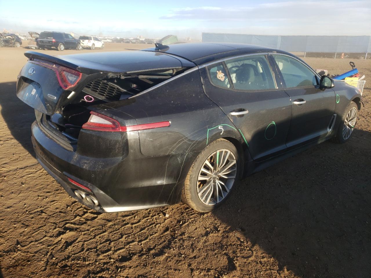 Photo 4 from auction – 2018 KIA STINGER PR with VIN KNAE25LA2J6015418