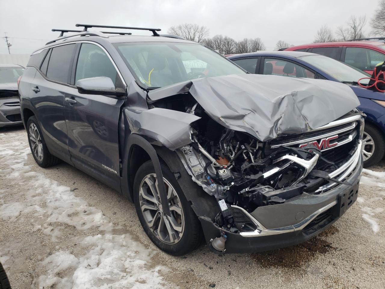 GMC TERRAIN SL 2018 with VIN 3GKALPEX8JL244885 - Photo from auction