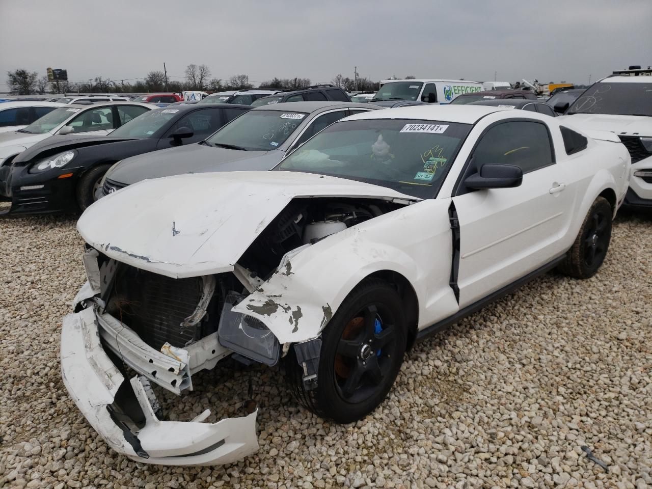 Photo 2 from auction – 2008 FORD MUSTANG with VIN 1ZVHT80N785193618