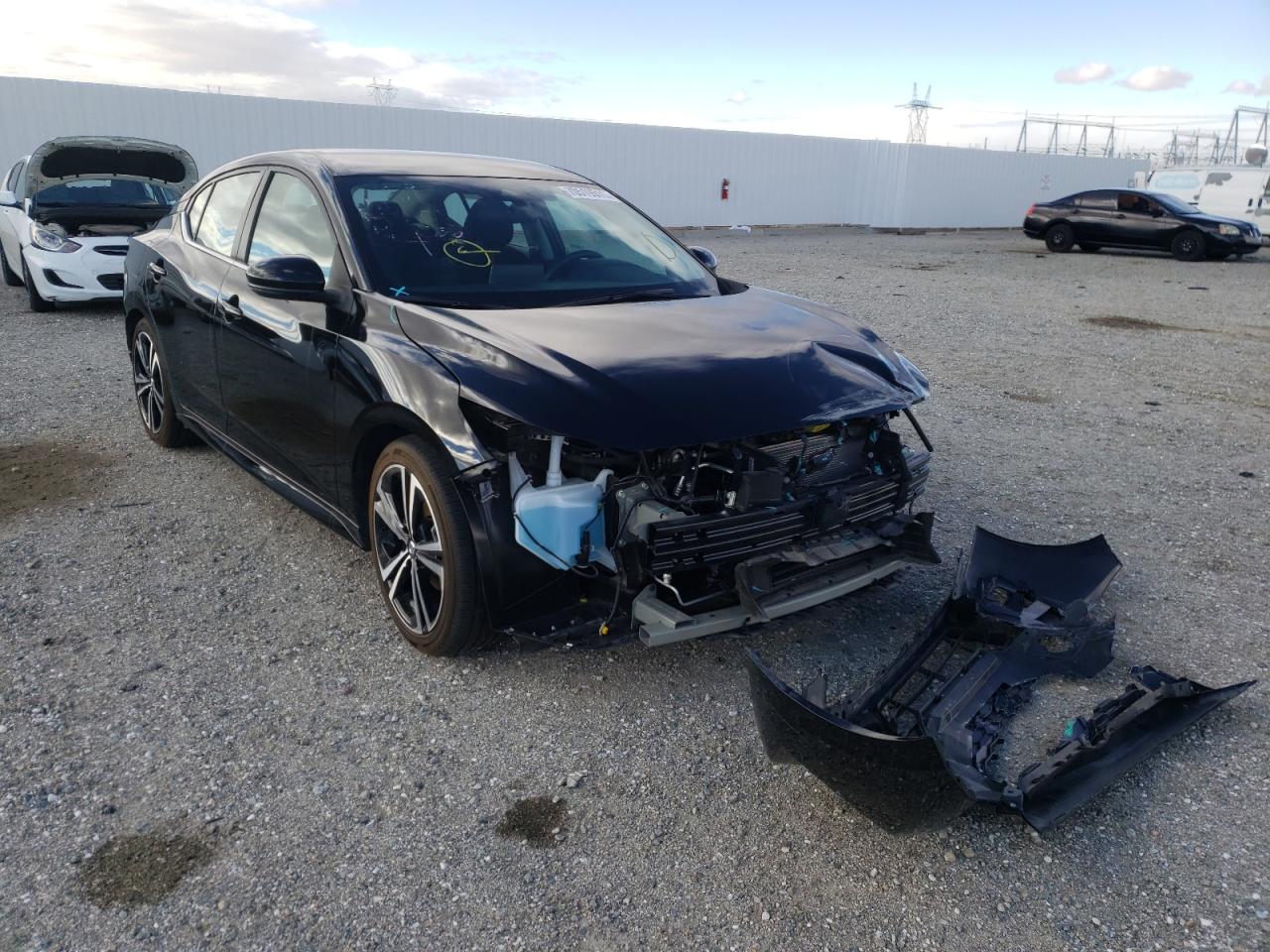 Photo 1 from auction – 2021 NISSAN SENTRA SR with VIN 3N1AB8DV7MY219068