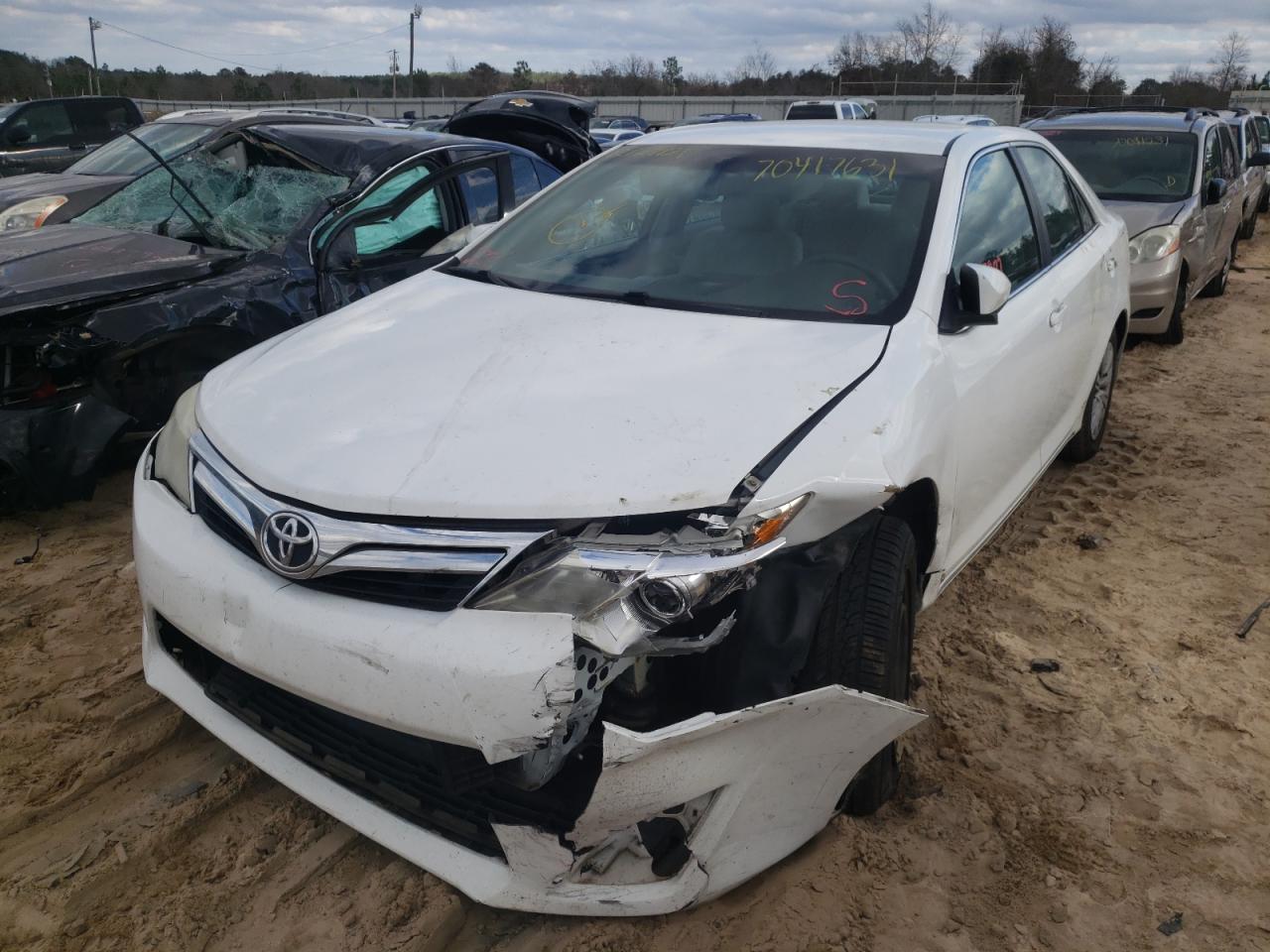 Photo 2 from auction – 2012 TOYOTA CAMRY BASE with VIN 4T1BF1FK8CU155569