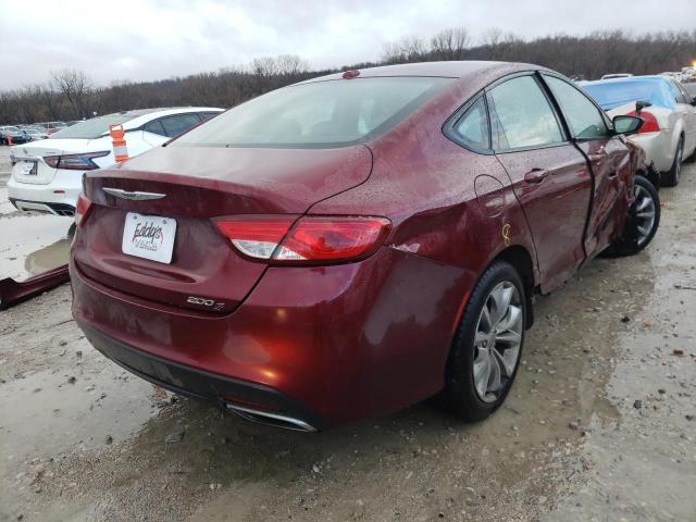 Photo 4 from auction – 2016 CHRYSLER 200 S with VIN 1C3CCCBG1GN118057