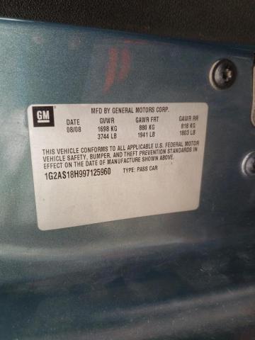 Photo 10 from auction – 2009 PONTIAC G5 with VIN 1G2AS18H997125960