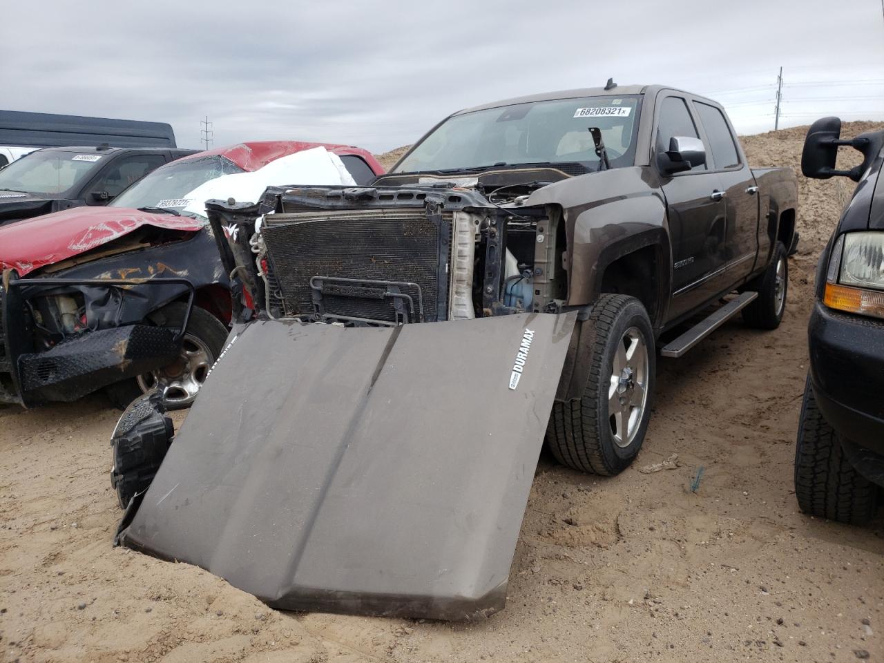 Photo 2 from auction – 2015 CHEVROLET SILVERADO with VIN 1GC1KWE82FF104480