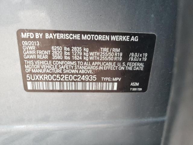 Photo 10 from auction – 2014 BMW X5 XDRIVE3 with VIN 5UXKR0C52E0C24935