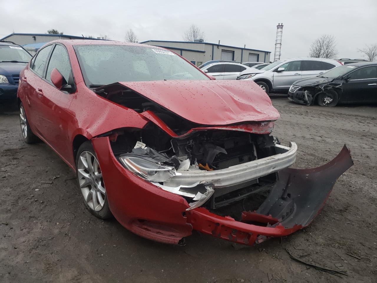 DODGE DART SXT 2013 with VIN 1C3CDFBA1DD267905 - Photo from auction
