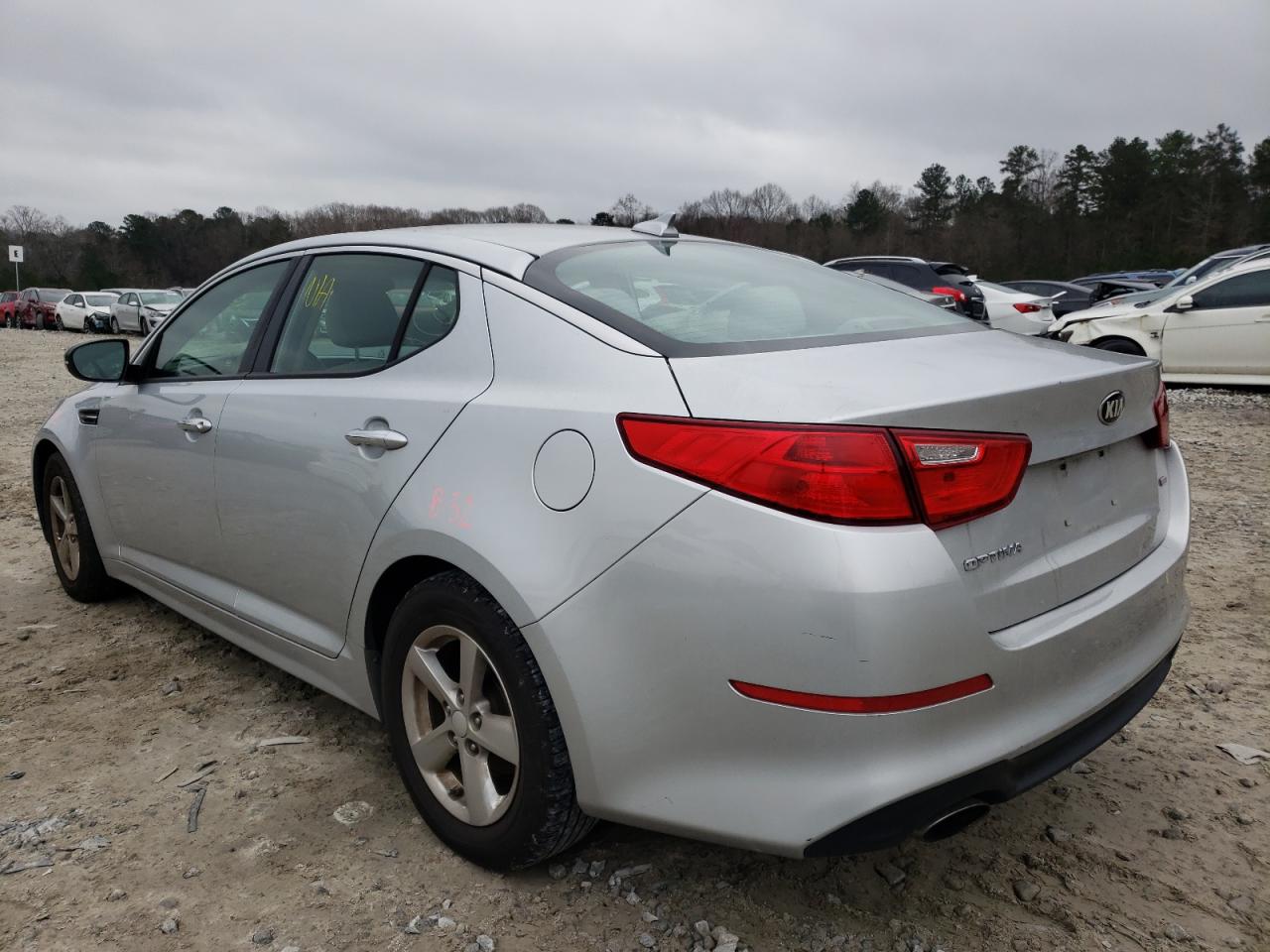 Photo 3 from auction – 2015 KIA OPTIMA LX with VIN 5XXGM4A74FG468052