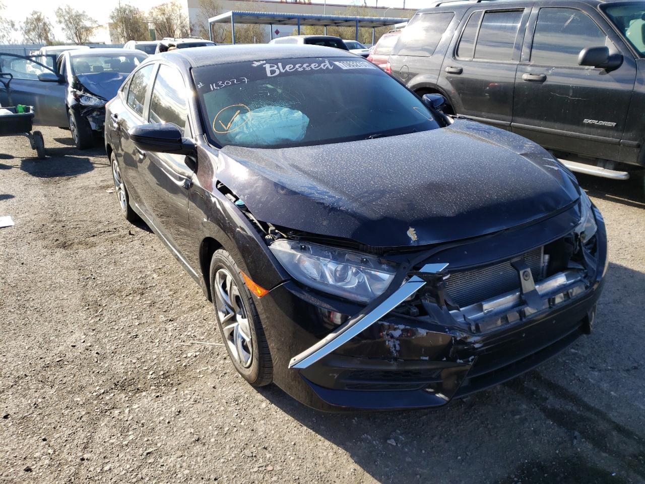 HONDA CIVIC LX 2016 with VIN 19XFC2F54GE074880 - Photo from auction