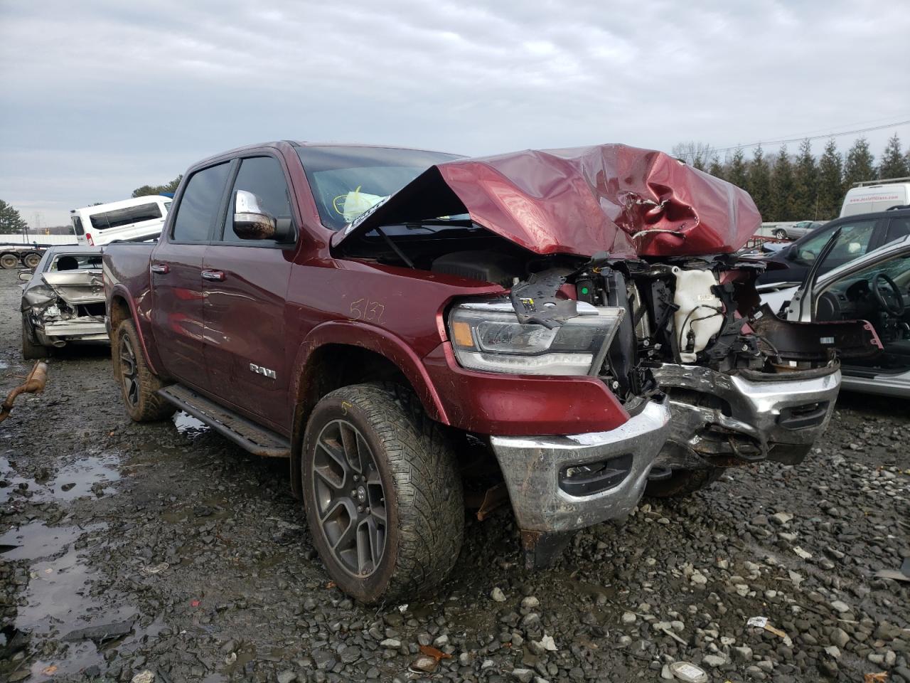 Photo 9 from auction – 2019 RAM 1500 LARAM with VIN 1C6SRFJT9KN690385