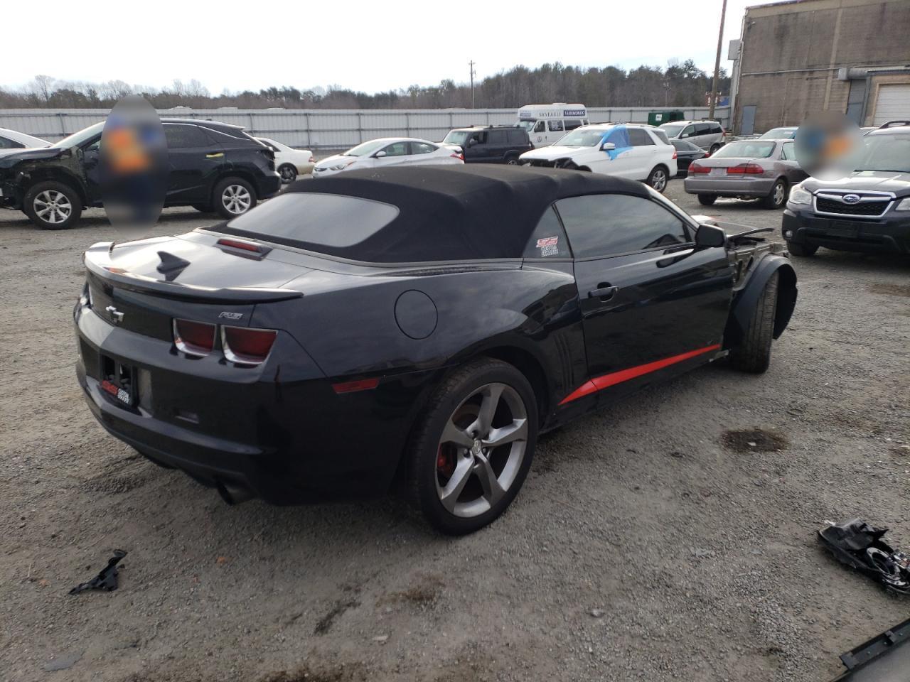 Photo 4 from auction – 2013 CHEVROLET CAMARO LT with VIN 2G1FC3D34D9191403