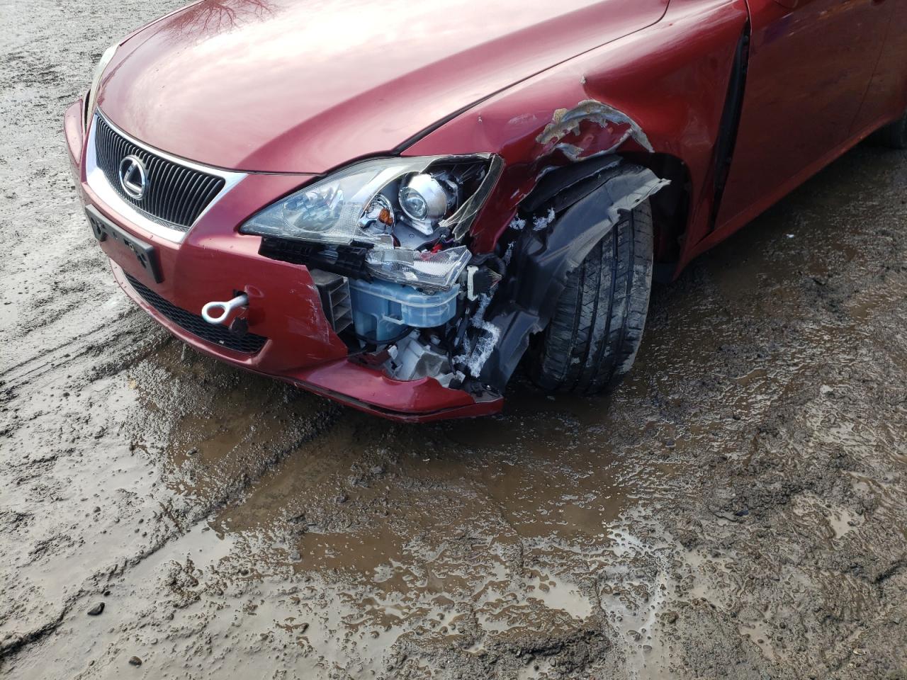 Photo 9 from auction – 2008 LEXUS IS 250 with VIN JTHCK262485024293