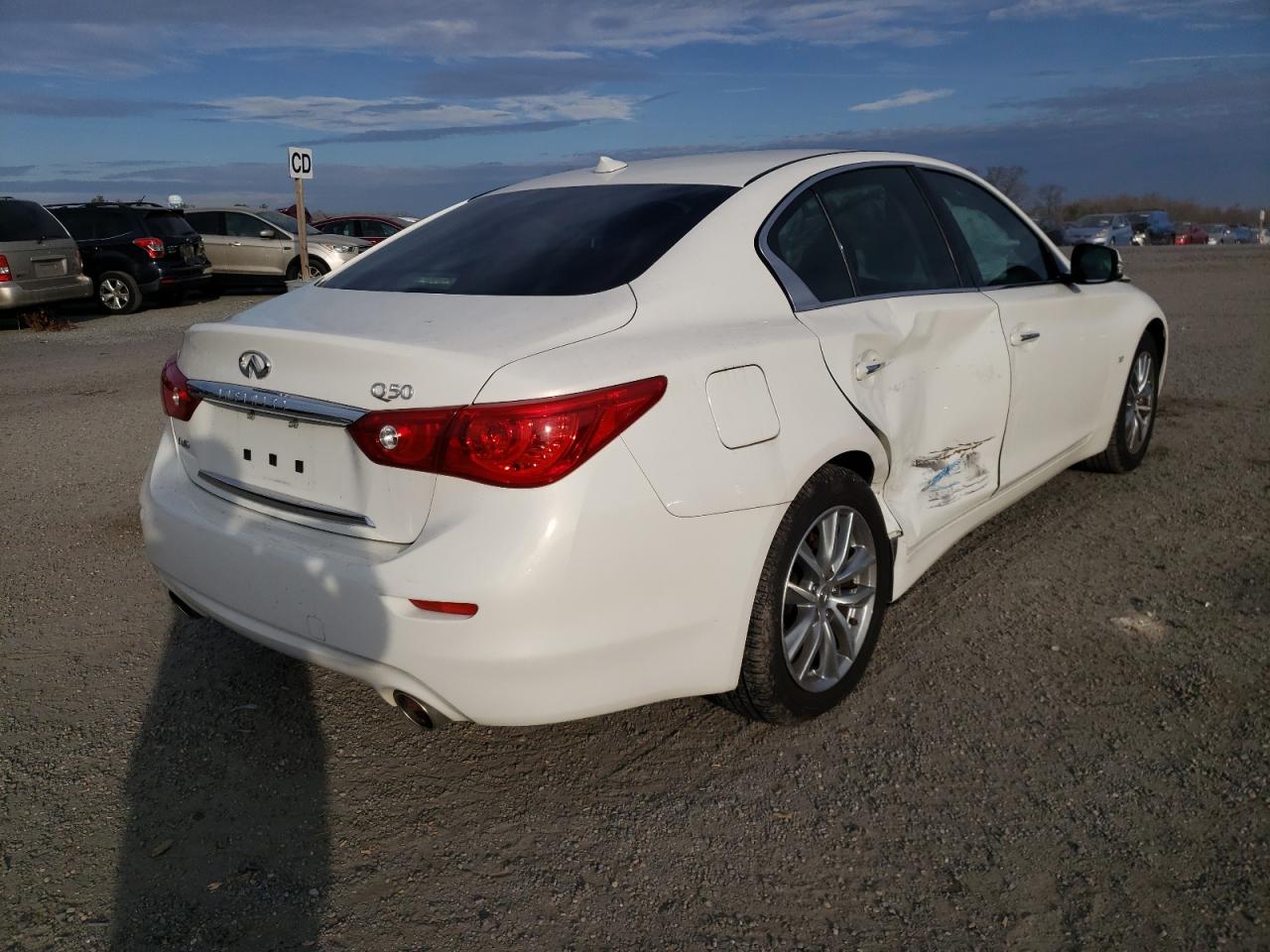 Photo 4 from auction – 2015 INFINITI Q50 BASE with VIN JN1BV7AR7FM413411