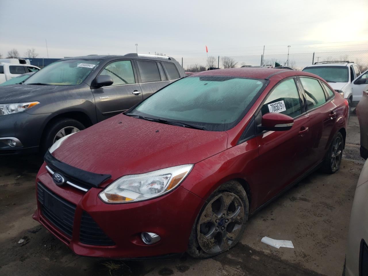 Photo 2 from auction – 2014 FORD FOCUS SE with VIN 1FADP3F27EL122762