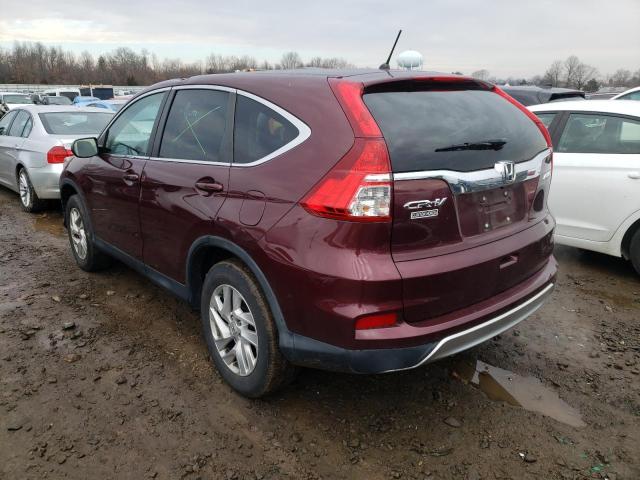 Photo 3 from auction – 2016 HONDA CR-V EX with VIN 2HKRM4H53GH702667