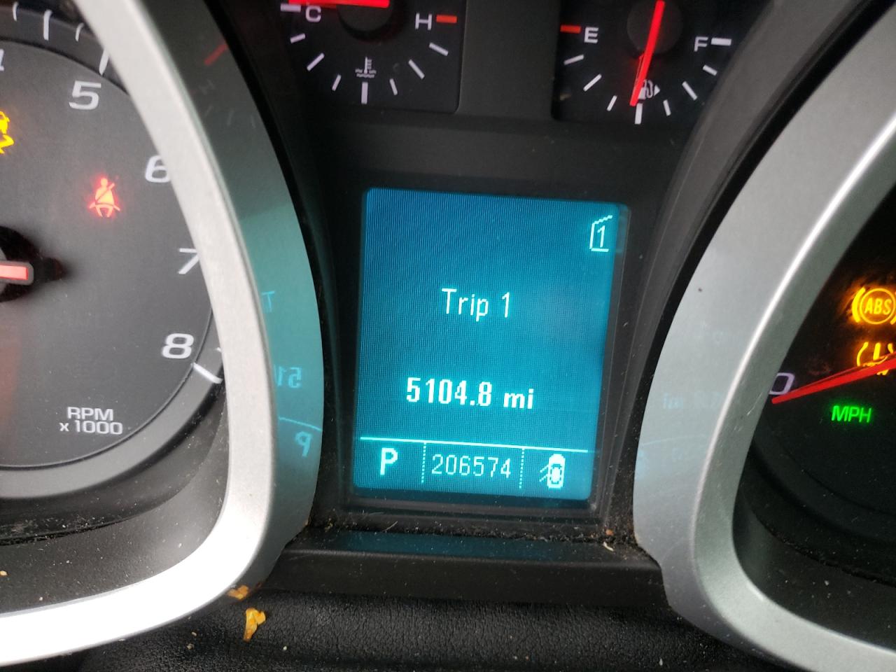 Photo 8 from auction – 2011 CHEVROLET EQUINOX LT with VIN 2CNALDEC0B6223344