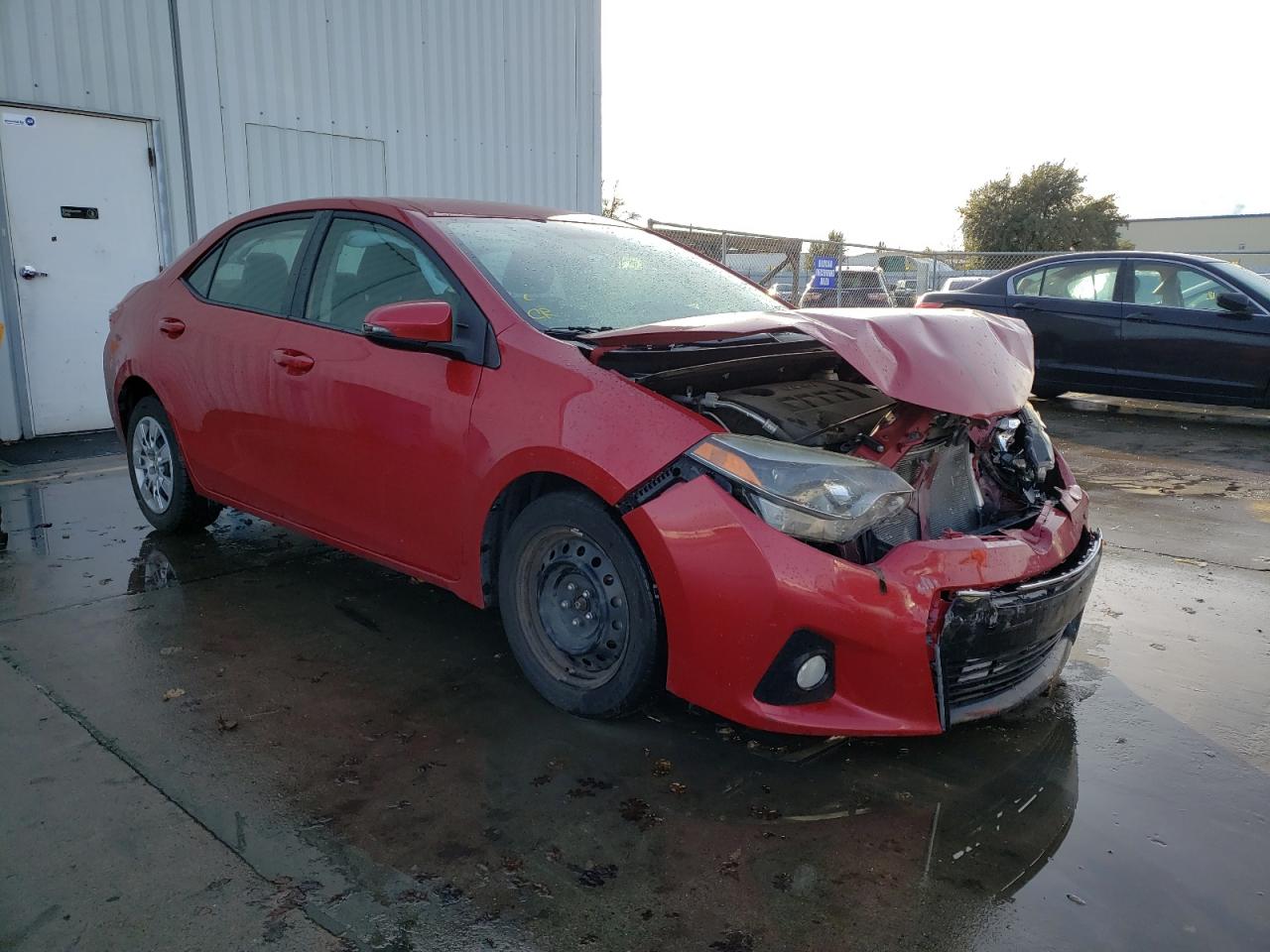 TOYOTA COROLLA L 2015 with VIN 2T1BURHE4FC381626 - Photo from auction