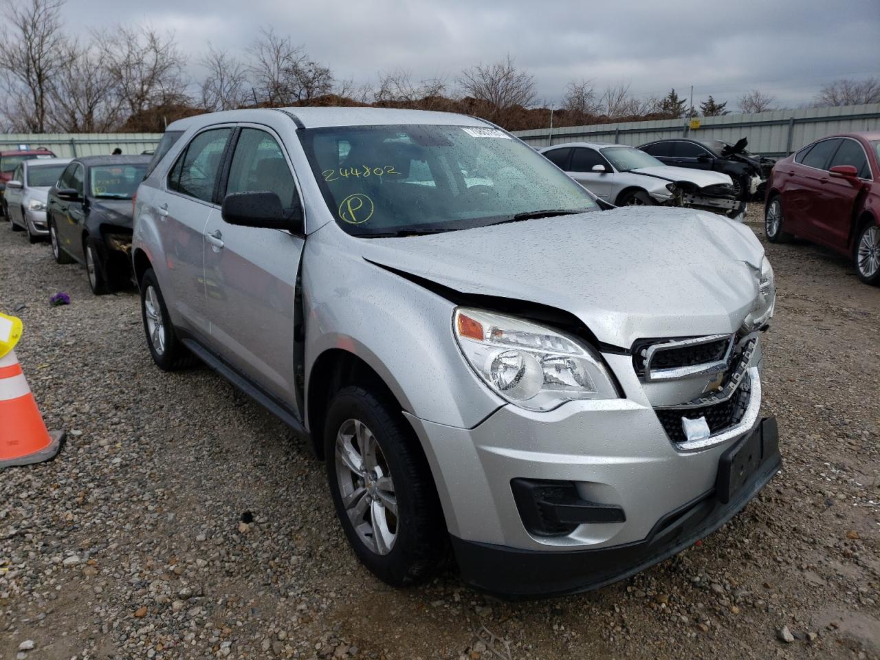 Photo 1 from auction – 2013 CHEVROLET EQUINOX LS with VIN 2GNALBEK0D1244802