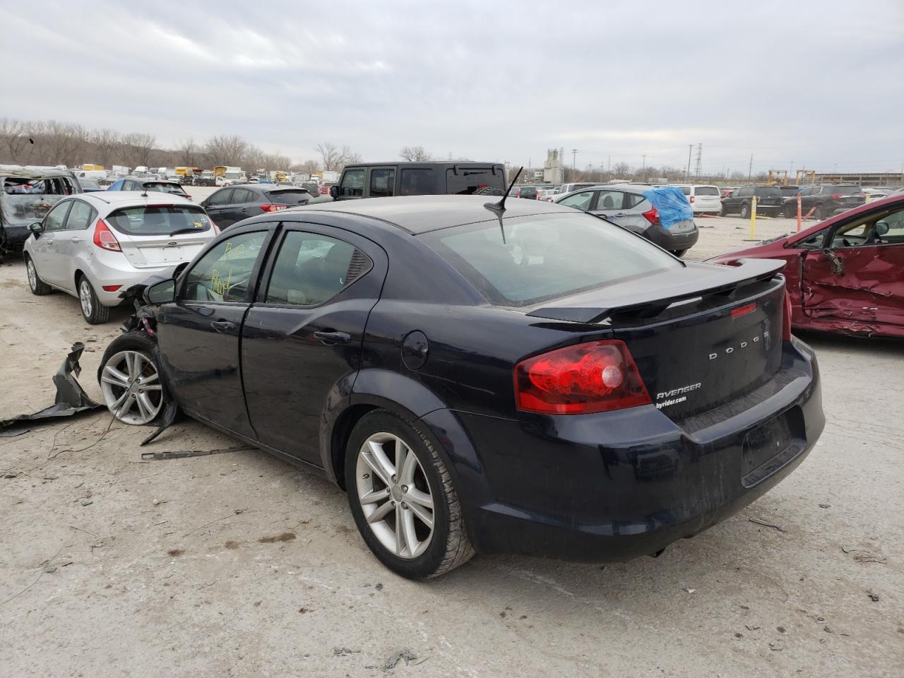 Photo 3 from auction – 2011 DODGE AVENGER MA with VIN 1B3BD1FG2BN523616