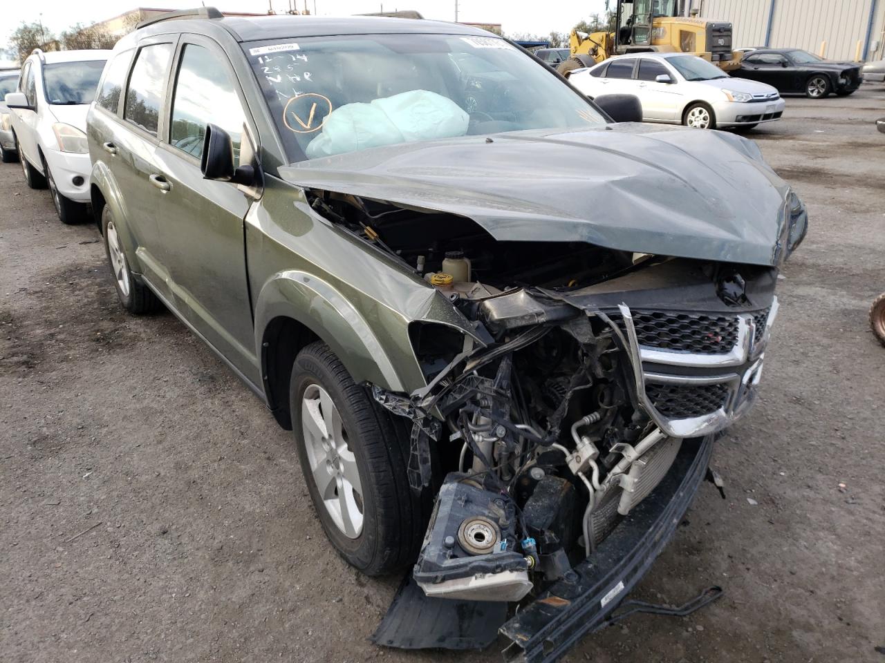 DODGE JOURNEY SE 2016 with VIN 3C4PDCAB7GT195077 - Photo from auction