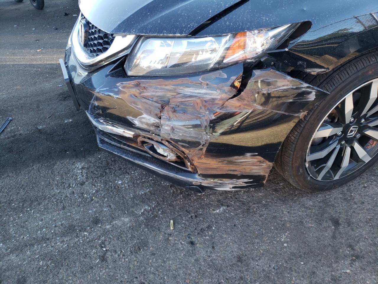 Photo 9 from auction – 2014 HONDA CIVIC EXL with VIN 19XFB2F92EE274112