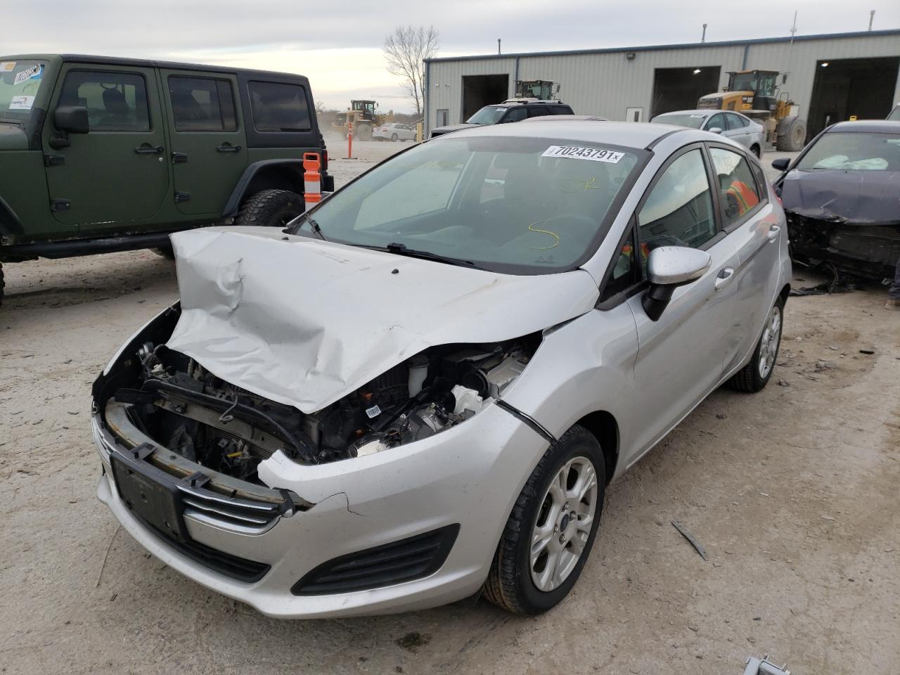 Photo 2 from auction – 2014 FORD FIESTA SE with VIN 3FADP4EJ0EM221176
