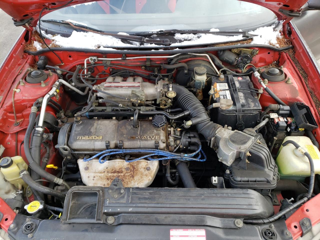 Photo 7 from auction – 1992 MAZDA MX-3 with VIN JM1EC4312N0122360