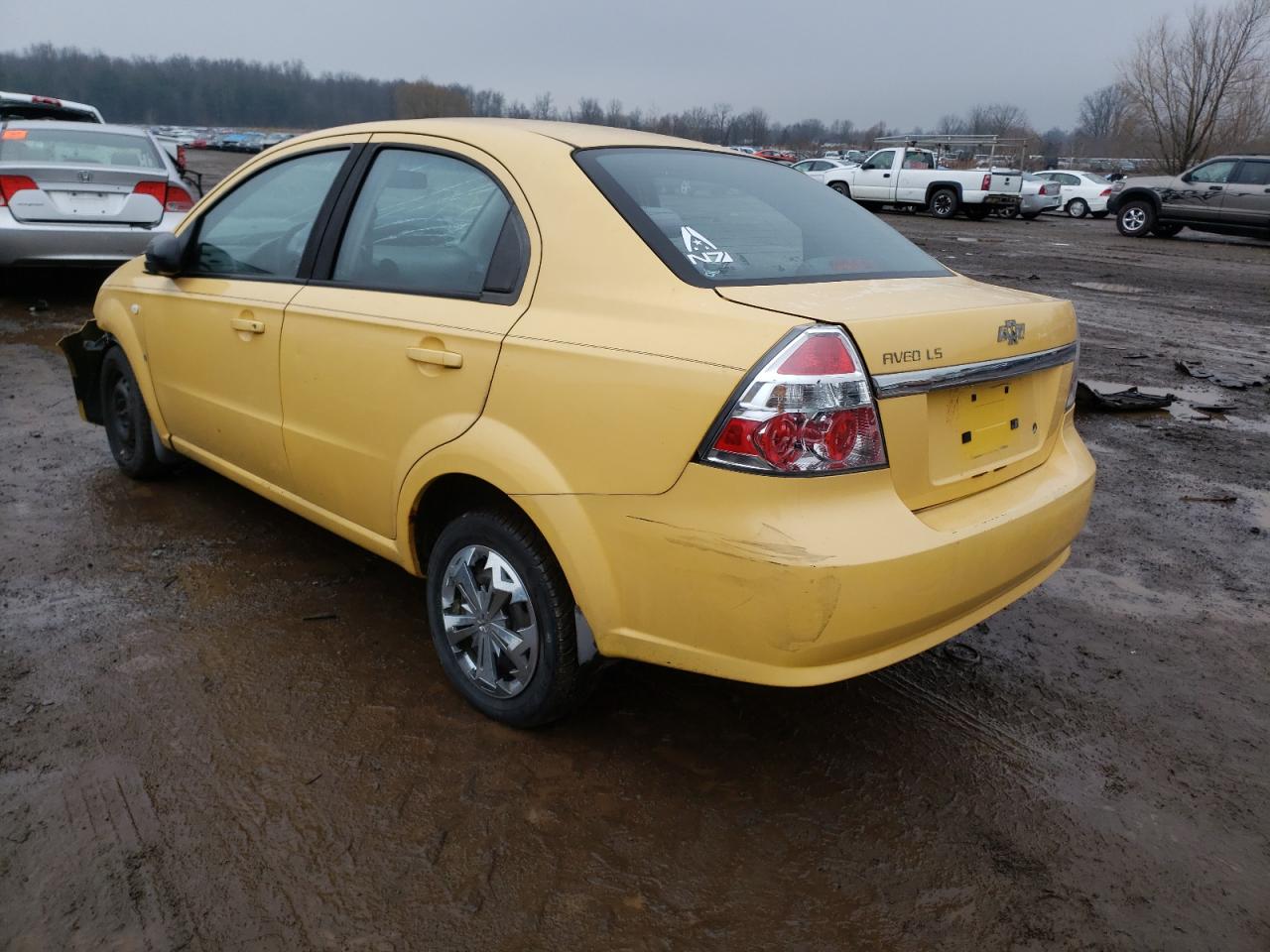 Photo 3 from auction – 2008 CHEVROLET AVEO BASE with VIN KL1TD56688B241192