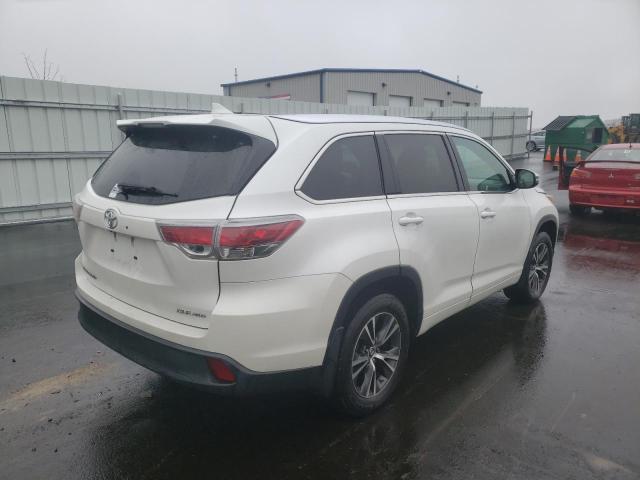 Photo 4 from auction – 2016 TOYOTA HIGHLANDER with VIN 5TDJKRFH9GS351917