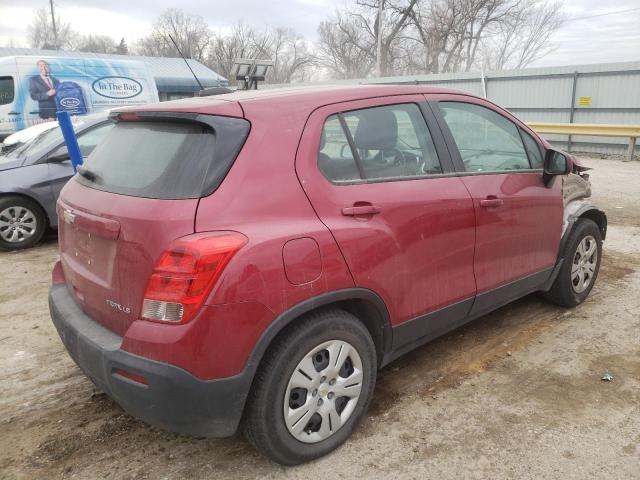 Photo 4 from auction – 2015 CHEVROLET TRAX LS with VIN KL7CJKSB6FB263298