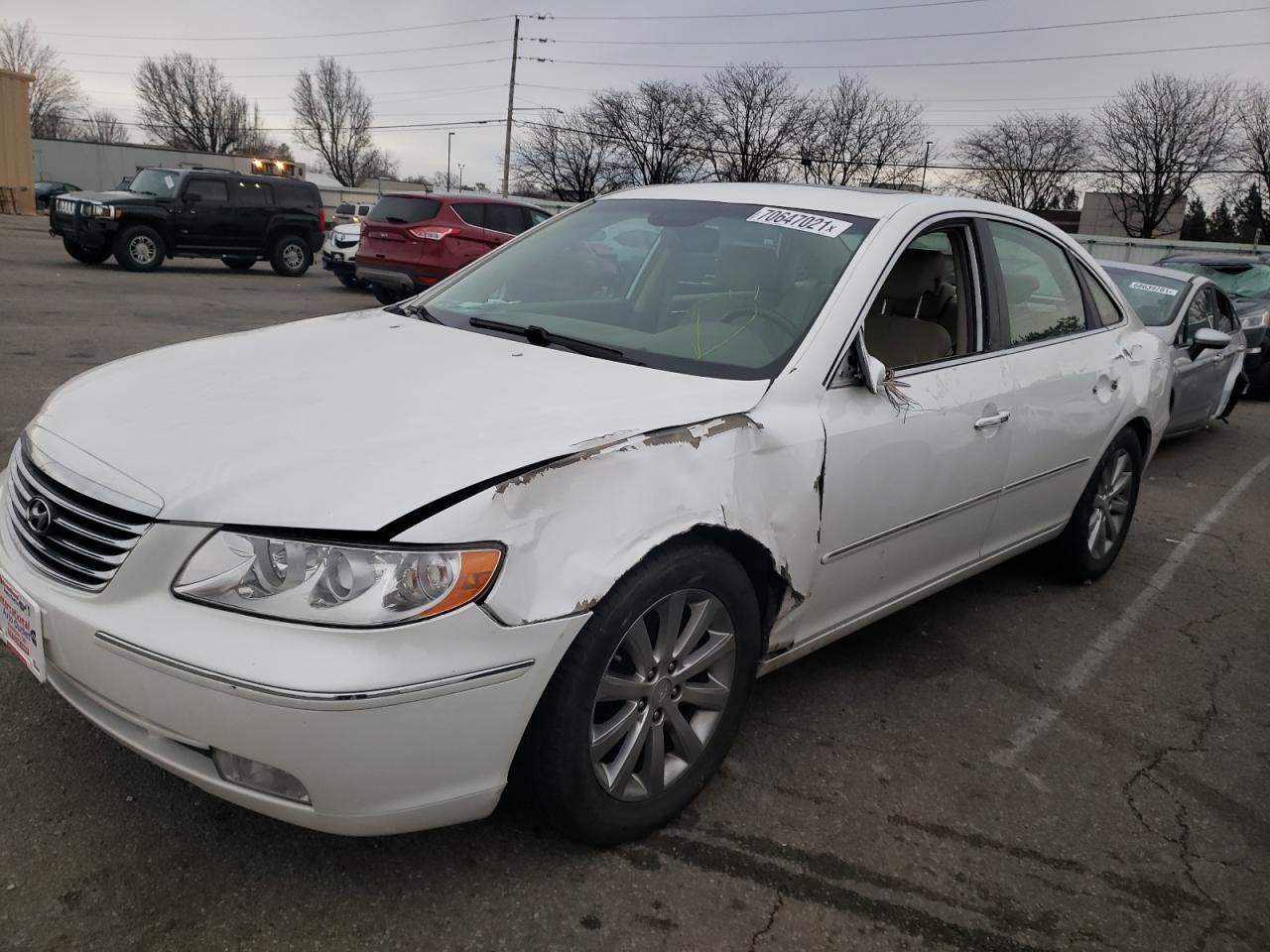 Photo 9 from auction – 2009 HYUNDAI AZERA SE with VIN KMHFC46F79A372944