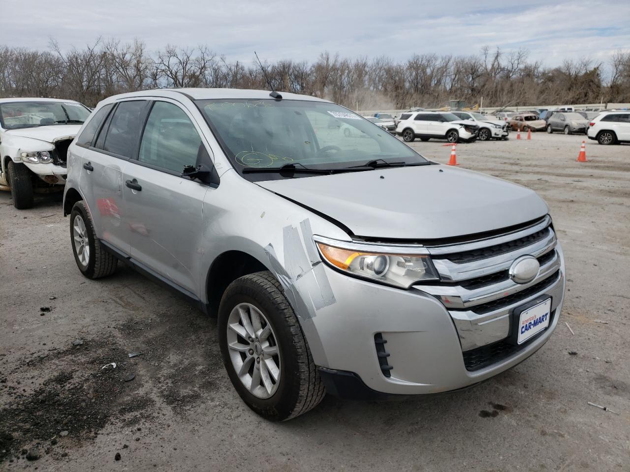 FORD EDGE SE 2013 with VIN 2FMDK3GC7DBB00626 - Photo from auction