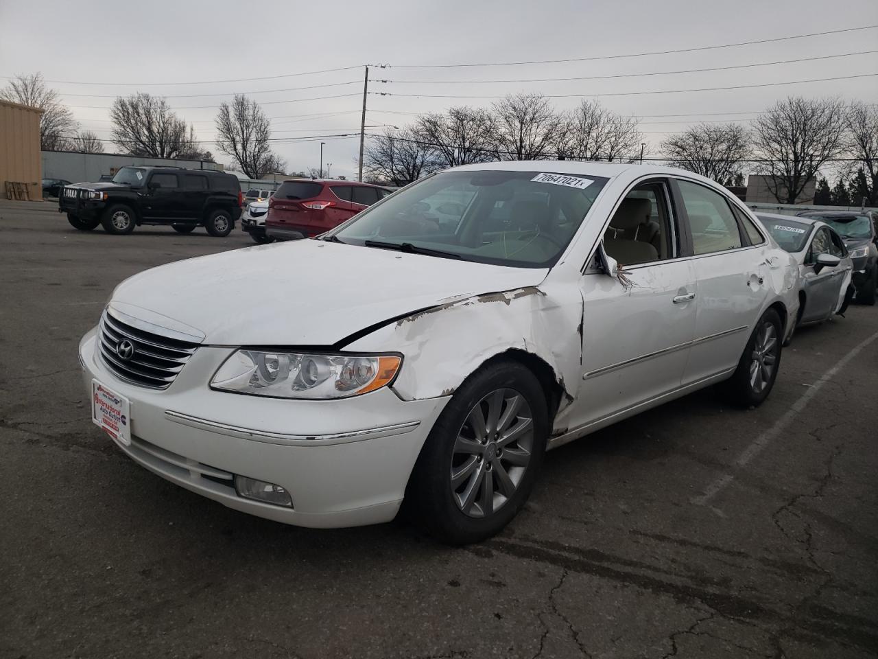 Photo 2 from auction – 2009 HYUNDAI AZERA SE with VIN KMHFC46F79A372944