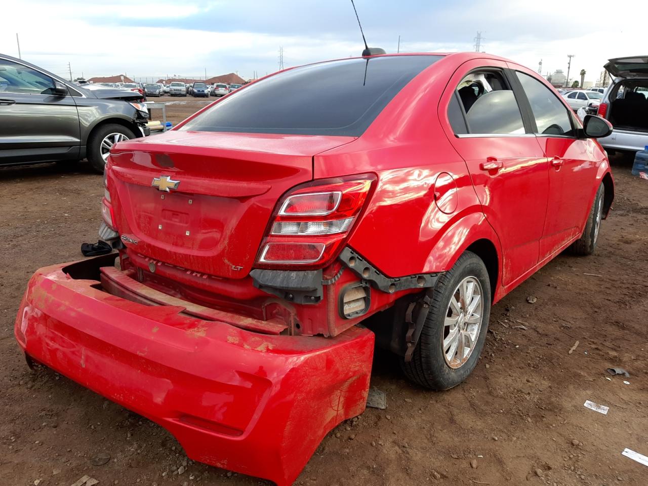 Photo 4 from auction – 2017 CHEVROLET SONIC LT with VIN 1G1JD5SH9H4106615