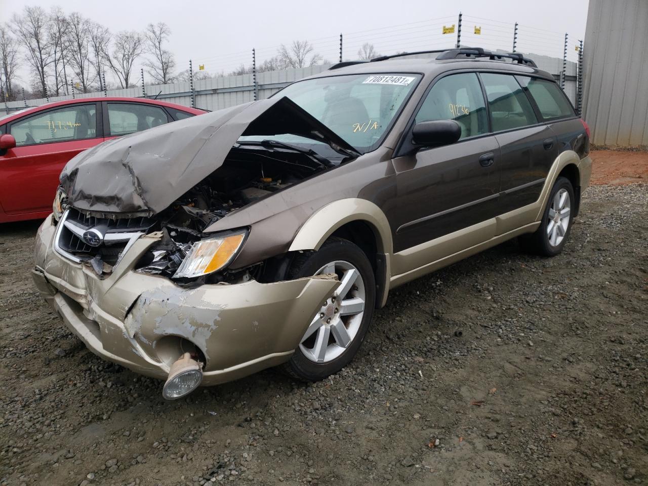 Photo 2 from auction – 2008 SUBARU OUTBACK 2. with VIN 4S4BP61C087328419