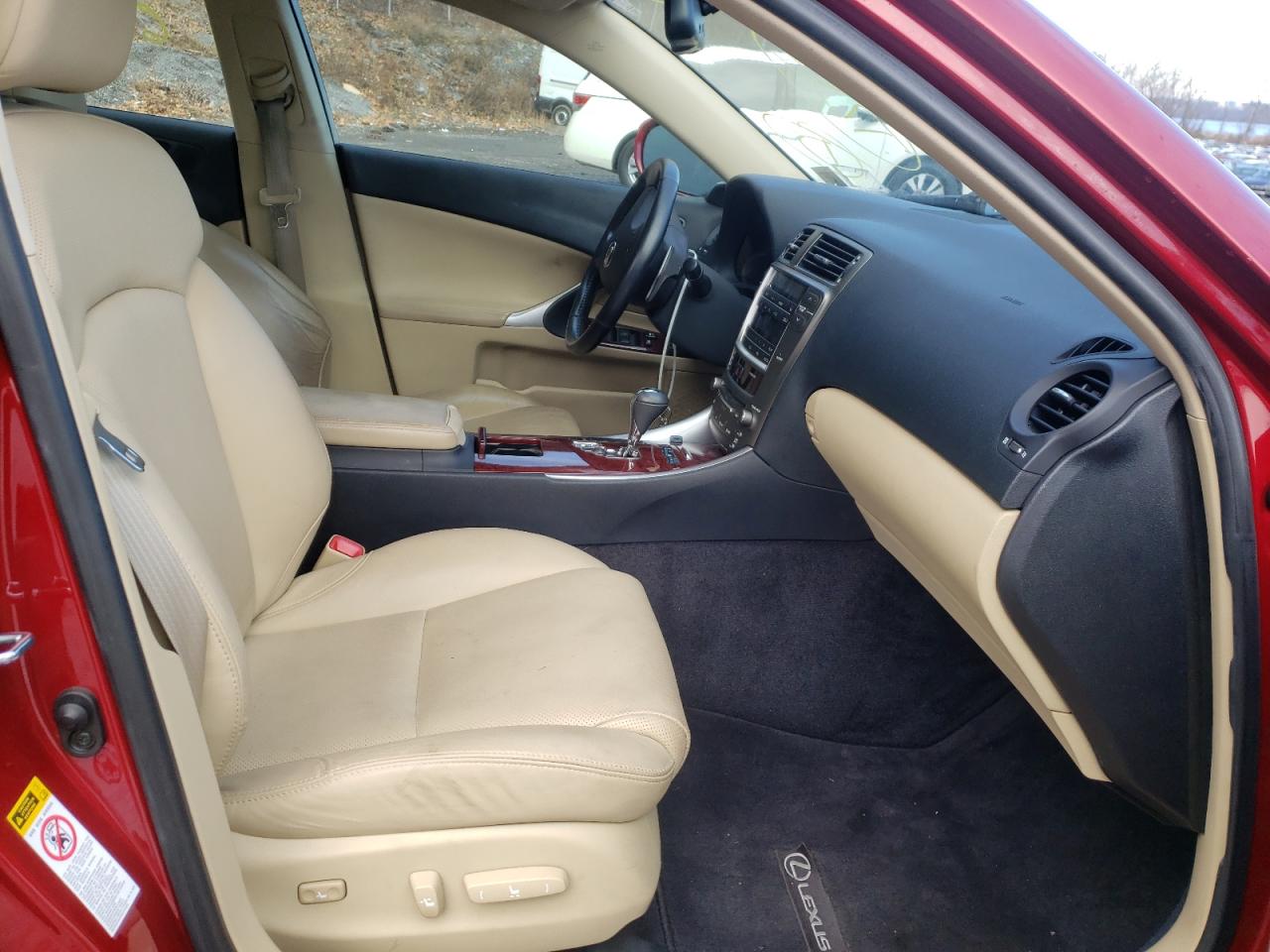 Photo 5 from auction – 2008 LEXUS IS 250 with VIN JTHCK262485024293