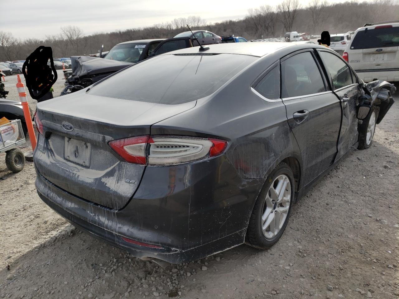 Photo 4 from auction – 2016 FORD FUSION SE with VIN 3FA6P0H71GR202191
