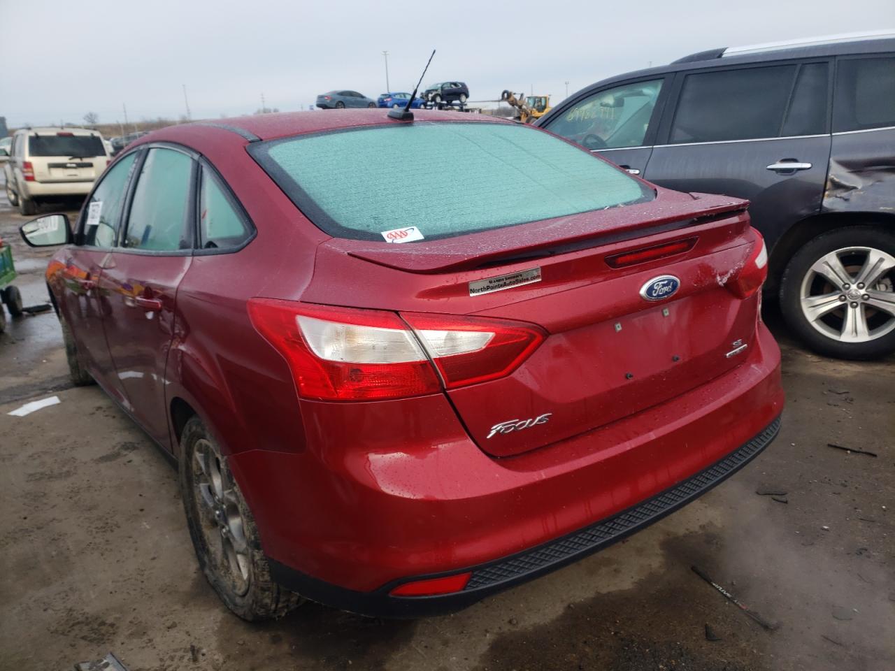 Photo 3 from auction – 2014 FORD FOCUS SE with VIN 1FADP3F27EL122762