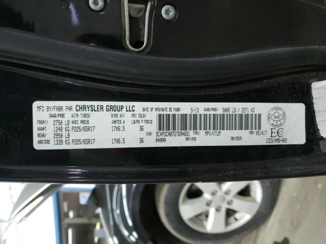 Photo 10 from auction – 2013 DODGE JOURNEY SE with VIN 3C4PDCAB7DT694831