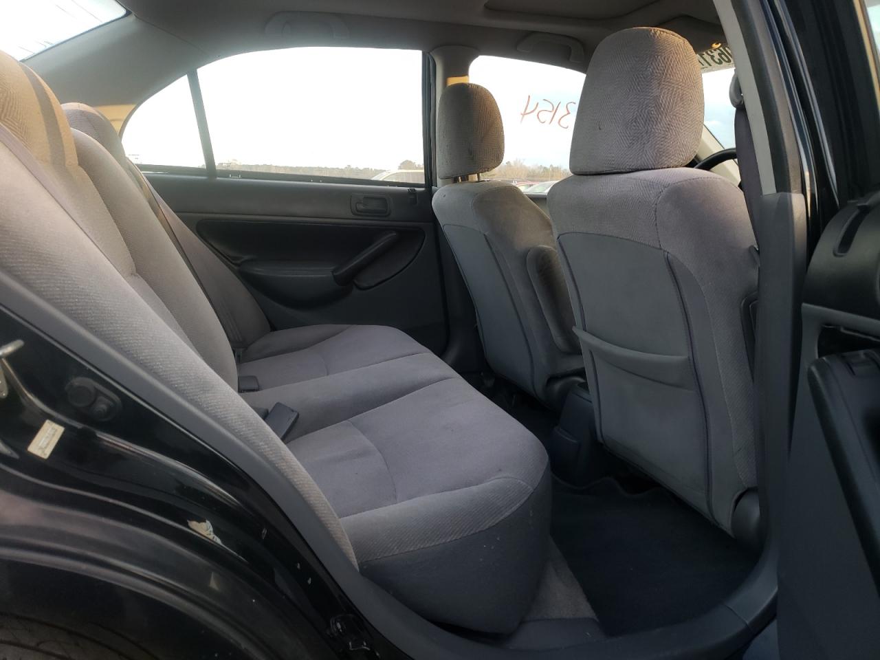 Photo 6 from auction – 2001 HONDA CIVIC with VIN 2HGES25731H567450