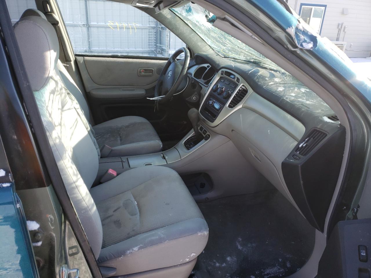 Photo 5 from auction – 2006 TOYOTA HIGHLANDER with VIN JTEGD21A760139116