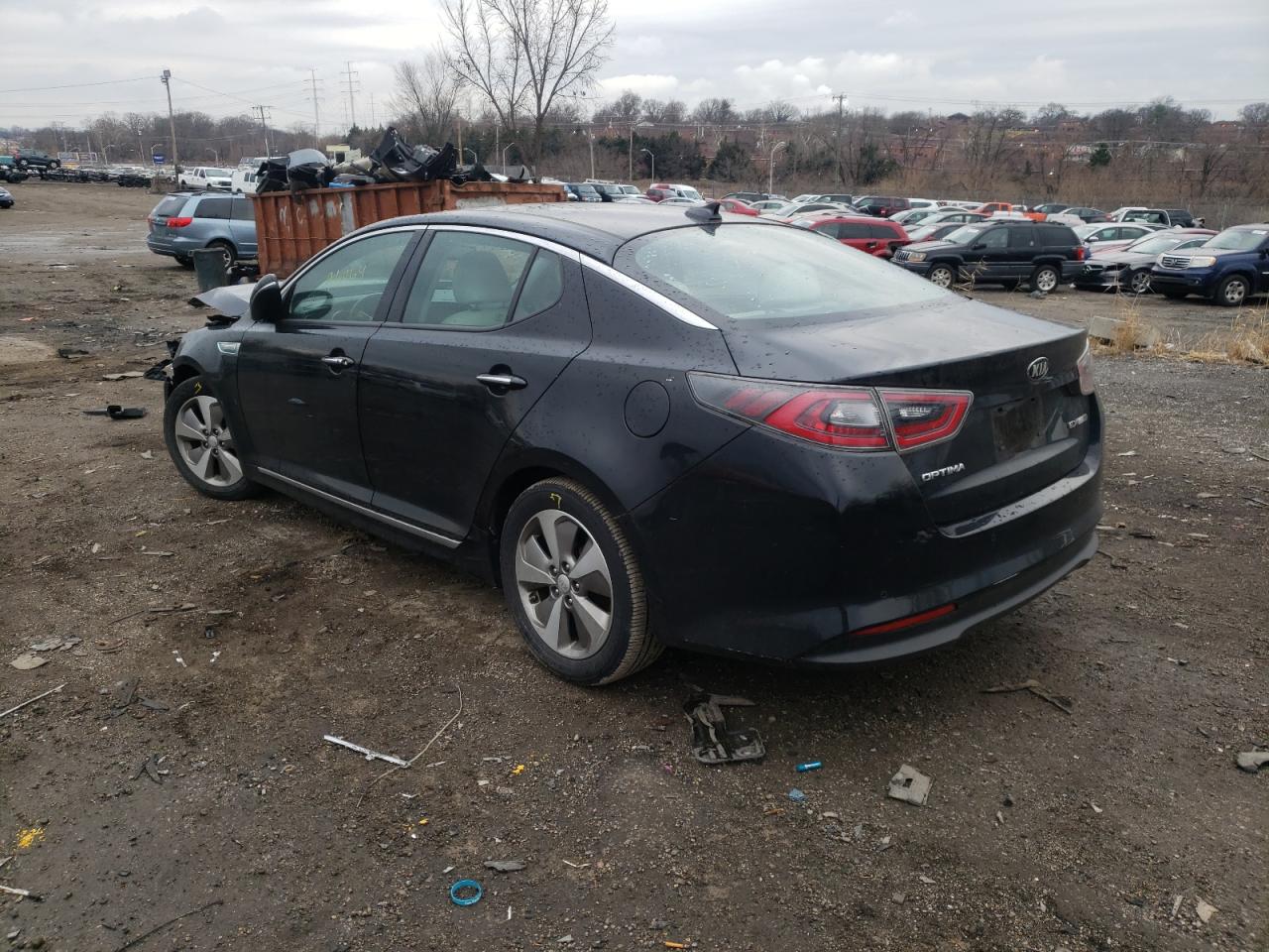Photo 3 from auction – 2016 KIA OPTIMA HYB with VIN KNAGN4AD4G5092703