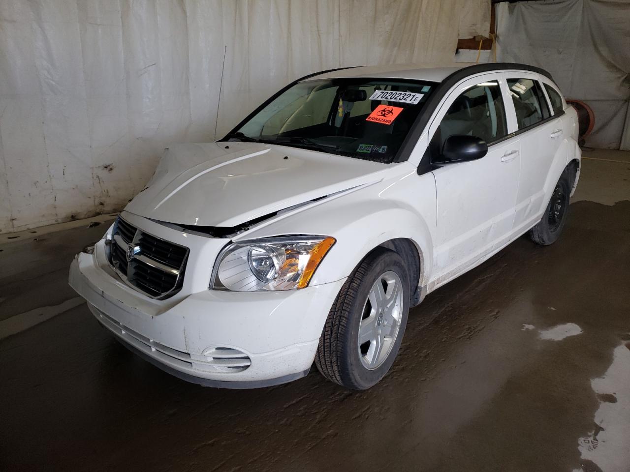 Фото 2 с аукциона – 2009 DODGE CALIBER SX с VIN 1B3HB48A09D184655