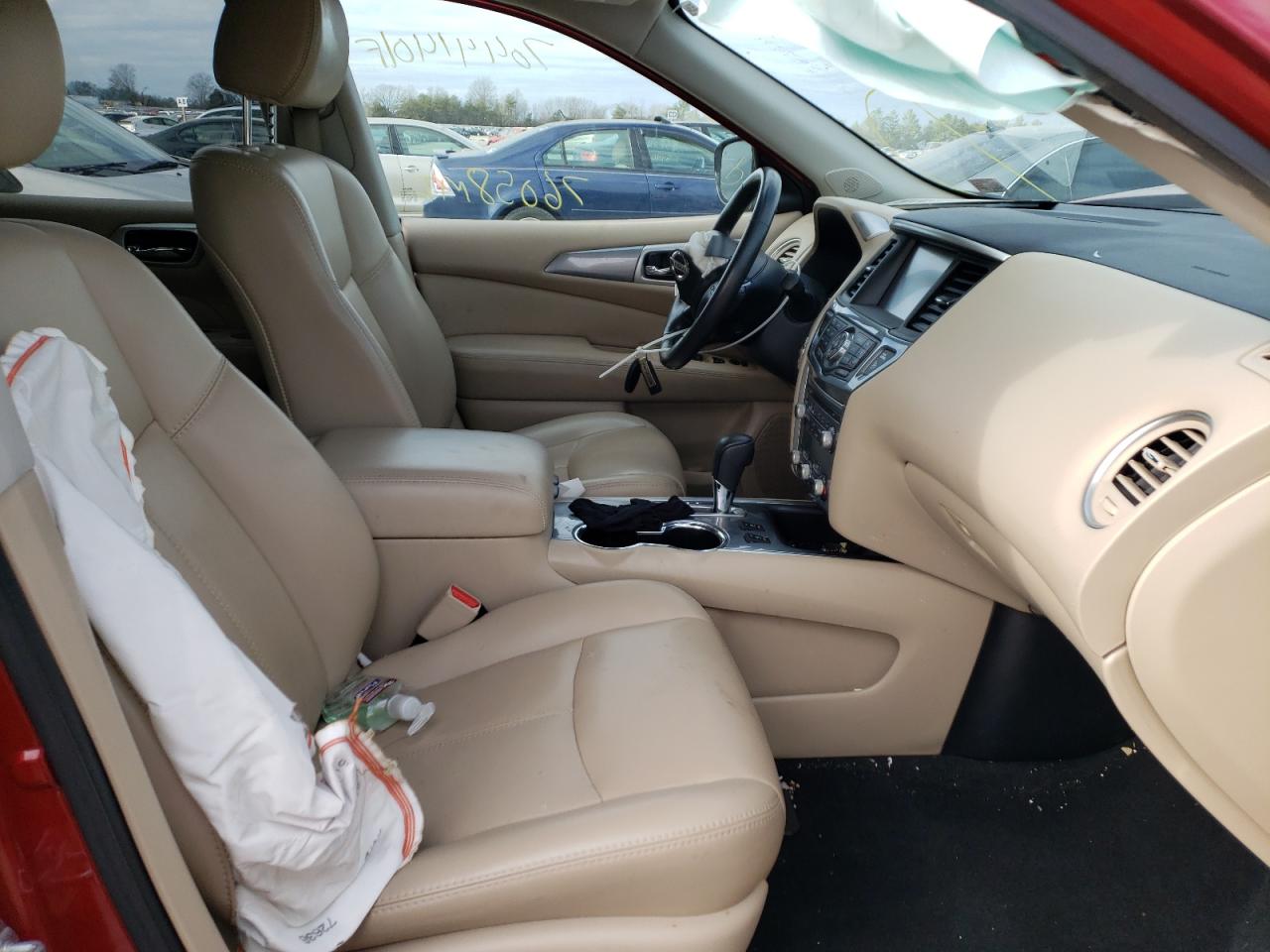 Photo 5 from auction – 2017 NISSAN PATHFINDER with VIN 5N1DR2MNXHC694839