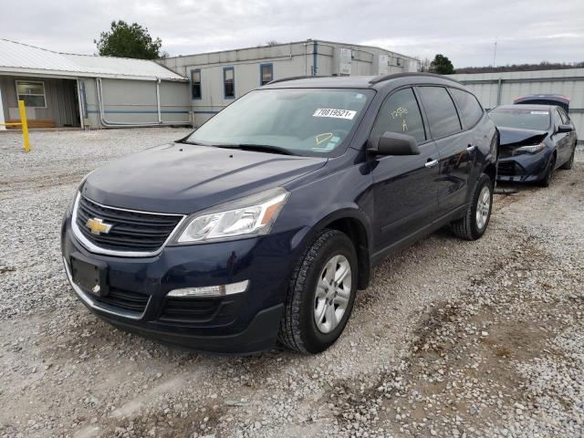 Photo 2 from auction – 2016 CHEVROLET TRAVERSE with VIN 1GNKRFKD3GJ298976