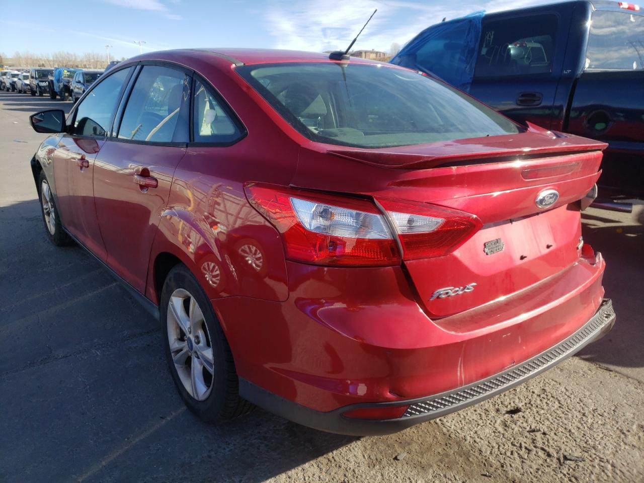 Photo 3 from auction – 2012 FORD FOCUS SE with VIN 1FAHP3F2XCL391918