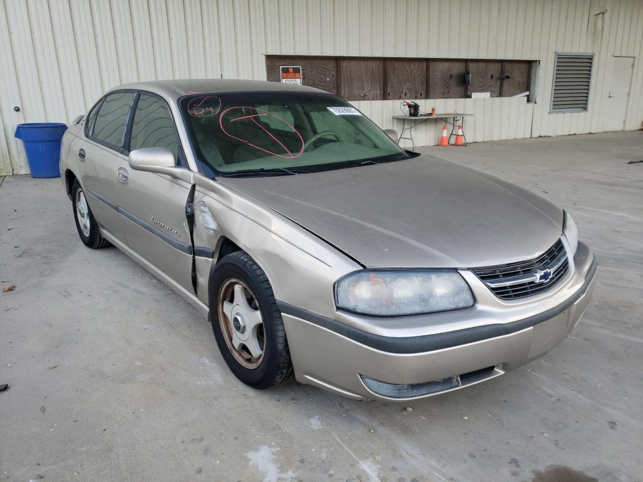 CHEVROLET IMPALA LS 2002 with VIN 2G1WH55K229253011 - Photo from auction